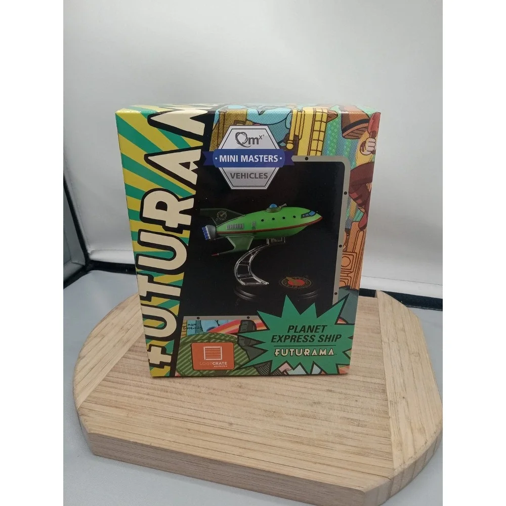 Futurama Planet Express Ship Model Q-Fig from QMX LootCrate July 2016